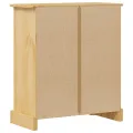 Armoire de salle de bain Corona 70x33x80 cm bois de pin massif