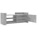 Meuble TV Gris béton 100x35x40 cm Bois d'ingénierie