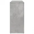 Buffet gris béton 90,5x29,5x65 cm bois d'ingénierie