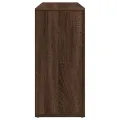 Buffet chêne marron 90,5x29,5x65 cm bois d'ingénierie