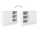 Armoire de lavabo blanc 63x29x55 cm bois d'ingénierie