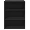Buffet noir 70x41x93 cm bois d'ingénierie