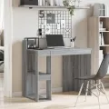 Bureau sonoma gris 103,5x56,5x94 cm bois d'ingénierie
