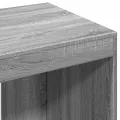Bureau sonoma gris 103,5x56,5x94 cm bois d'ingénierie
