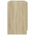 Armoire d'évier chêne sonoma 78x37x59 cm bois d'ingénierie