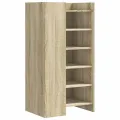 Armoire à chaussures chêne sonoma 52x37,5x100 cm