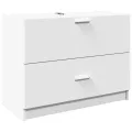 Armoire d'évier blanc 78x37x59 cm bois d'ingénierie