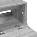 Armoire d'évier sonoma gris 78x37x59 cm bois d'ingénierie