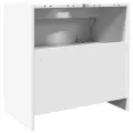 Armoire d'évier blanc 59x37x59 cm bois d'ingénierie