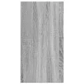 Armoire d'évier sonoma gris 63x29x55 cm bois d'ingénierie