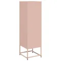 Buffet haut rose 36x39x123 cm acier