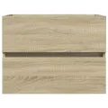 Armoire d'évier Chêne sonoma 60x38,5x45 cm Aggloméré