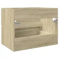 Armoire d'évier Chêne sonoma 60x38,5x45 cm Aggloméré