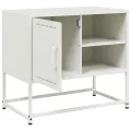 Meuble TV vert olive 100,5x39x60,5 cm acier
