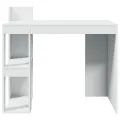 Bureau blanc 103,5x56,5x94 cm bois d'ingénierie