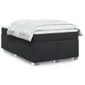 cadre de lit matelas Noir 120x200 cm Similicuir