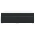 cadre de lit matelas Noir 120x200 cm Similicuir