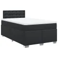 cadre de lit matelas Noir 120x200 cm Similicuir