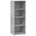 Buffet haut gris béton 45x41x124 cm bois d'ingénierie