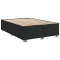 cadre de lit avec matelas Noir 140x190 cm Similicuir