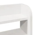 Cadre de lit sans matelas blanc 140x200 cm bois de pin massif