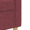 Ensemble de canapés 3 pcs repose-pied et coussins décoratifs