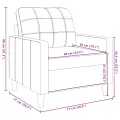 Ensemble de canapés 3 pcs noir tissu