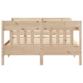 Cadre de lit sans matelas 120x200 cm bois de pin massif