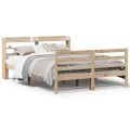 Cadre de lit avec tête de lit sans matelas 120x190 cm