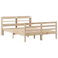 Cadre de lit avec tête de lit sans matelas 120x190 cm