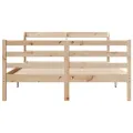 Cadre de lit avec tête de lit sans matelas 120x190 cm