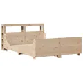 Cadre de lit sans matelas 160x200 cm bois massif de pin