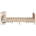 Cadre de lit sans matelas 160x200 cm bois massif de pin