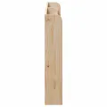 Tête de lit avec étagères 160 cm bois massif de pin