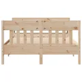 Cadre de lit sans matelas 120x200 cm bois de pin massif