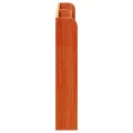 Tête de lit avec étagères marron cire 160 cm bois massif de pin
