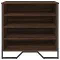 Armoire à chaussures chêne marron 80x38x78 cm bois d'ingénierie