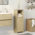 Armoire de salle de bain Chêne sonoma 30x30x95 cm Aggloméré