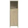 Armoire de salle de bain Chêne sonoma 30x30x95 cm Aggloméré