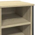 Armoire à chaussures chêne sonoma 90x38x61,5 cm bois ingénierie