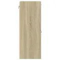 Armoire de salle de bain Chêne sonoma 30x30x80 cm Aggloméré