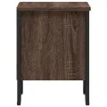 Tables de chevet 2pcs chêne marron 40x30x40cm bois d'ingénierie