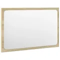 Ensemble de meubles de salle de bain 3 pcs chêne sonoma