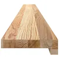 Appuis de fenêtre 2 pcs non traité 160x15x2cm bois chêne massif