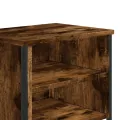 Tables de chevet 2 pcs chêne fumé 40x30x40 cm bois d'ingénierie