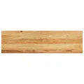 Marches d'escalier 12 pcs marron clair 90x30x2 cm chêne massif