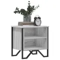 Tables de chevet 2 pcs sonoma gris 40x30x40cm bois d'ingénierie