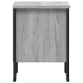 Tables de chevet 2 pcs sonoma gris 40x30x40cm bois d'ingénierie