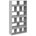 Bibliothèque sonoma gris 100x33x187,5 cm bois d'ingénierie