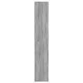 Bibliothèque sonoma gris 100x33x187,5 cm bois d'ingénierie
